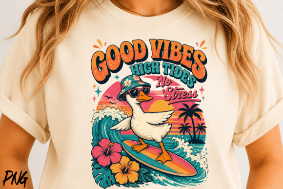 Good Vibes Summer Vacation Retro PNG: A Designer's Guide