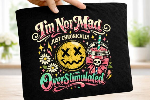 I'm Not Mad Mental Health Awareness PNG: A Design Asset with Real Talk