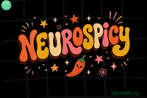 Neurospicy Cute Chili Pepper PNG: A Vibrant Digital Asset