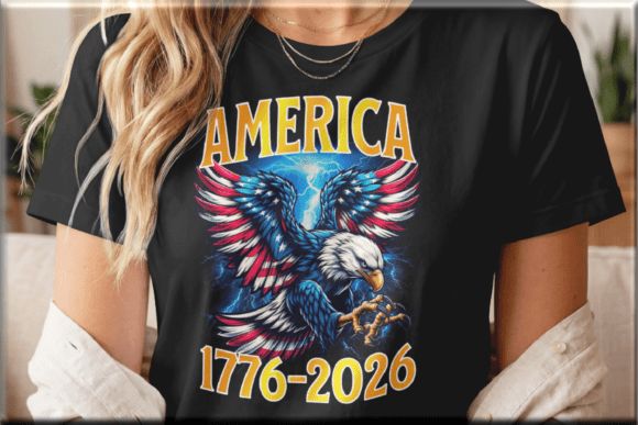 USA 250 Patriotic Eagle July 4 PNG SVG: A Modern Symbol of Strength